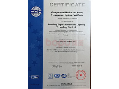 Management system certification